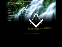 Tablet Screenshot of pedroneves.recantodasletras.com.br